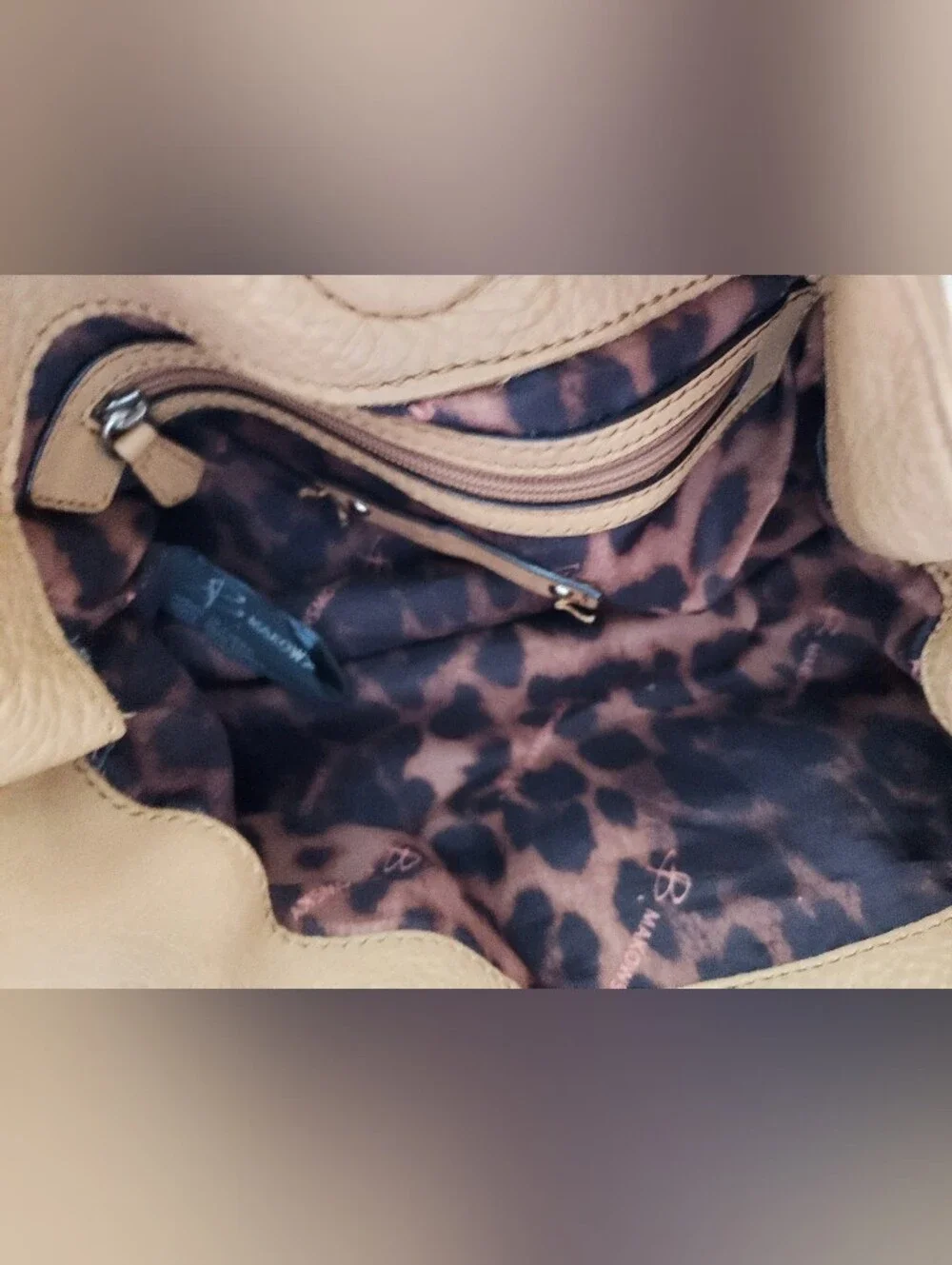 B. Majowsky Leather Hobo Bag